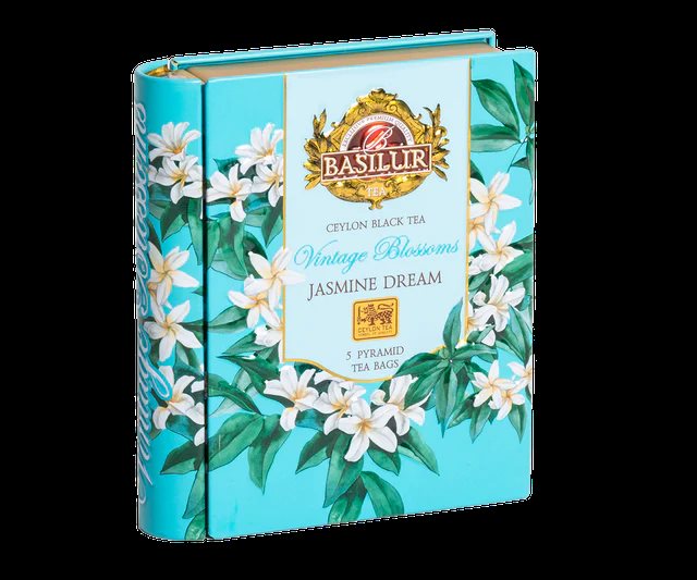 Miniatyr Te Bok Vintage Blossoms JASMIN DREAM