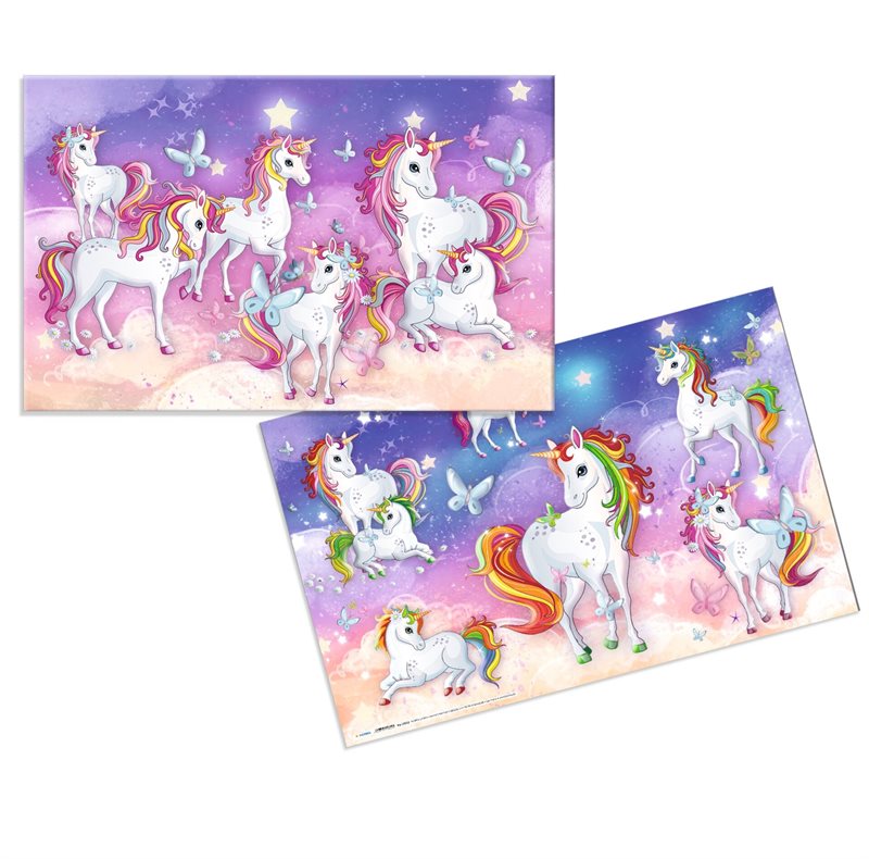 Skrivunderlägg Herma 55x35cm Unicorn