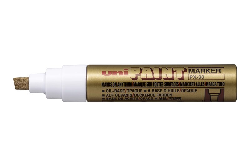 Märkpenna Uni Paintmarker PX30 B 810 Gold