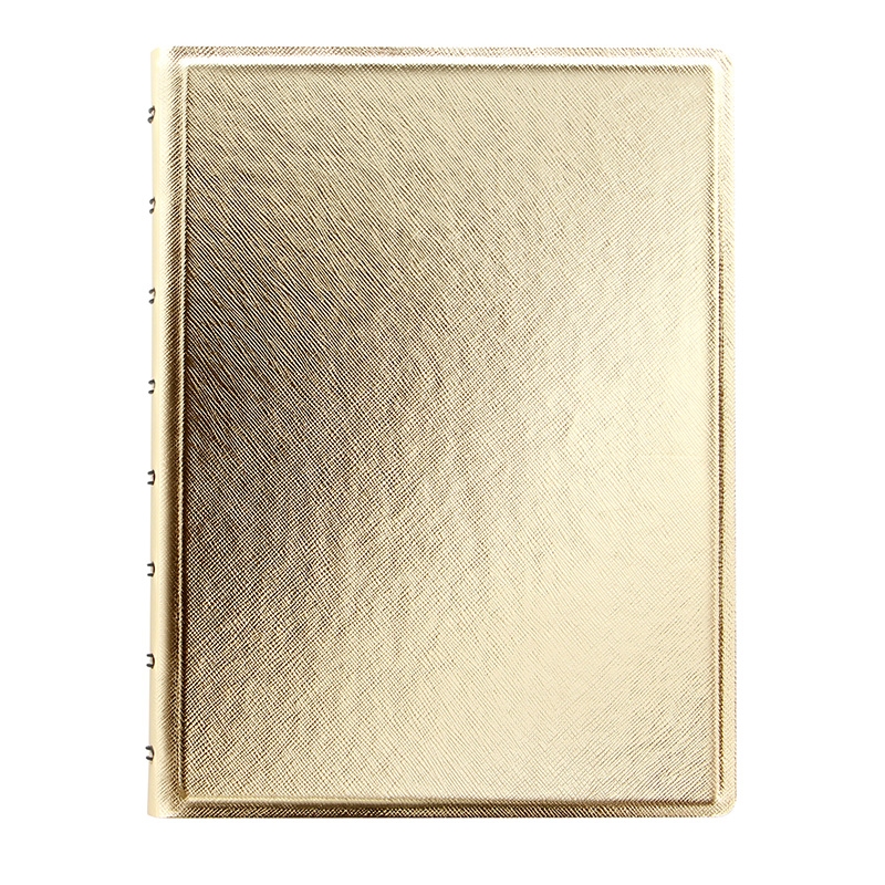 A5 Notebook Saffiano, Gold
