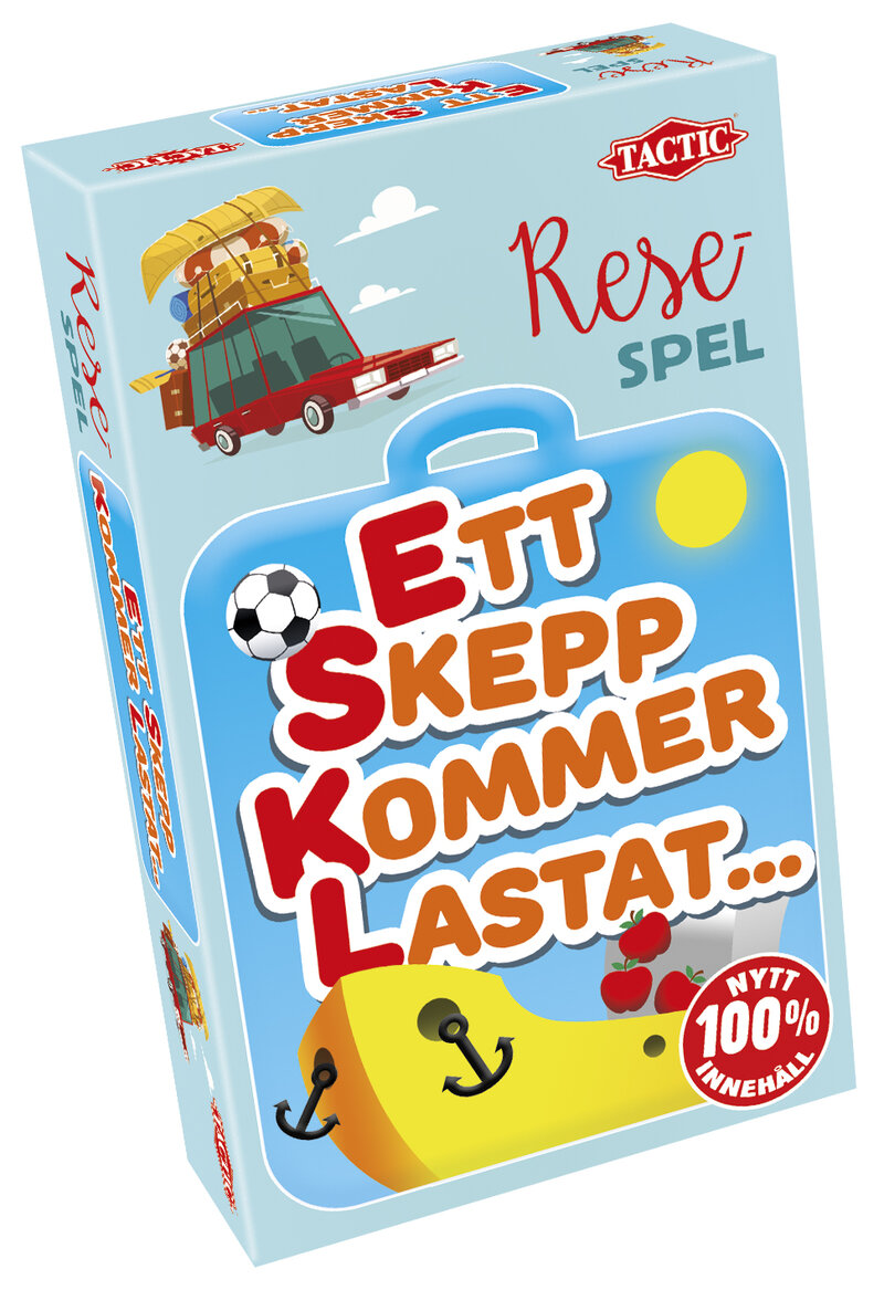 Resespel: Ett skepp kommer lastat