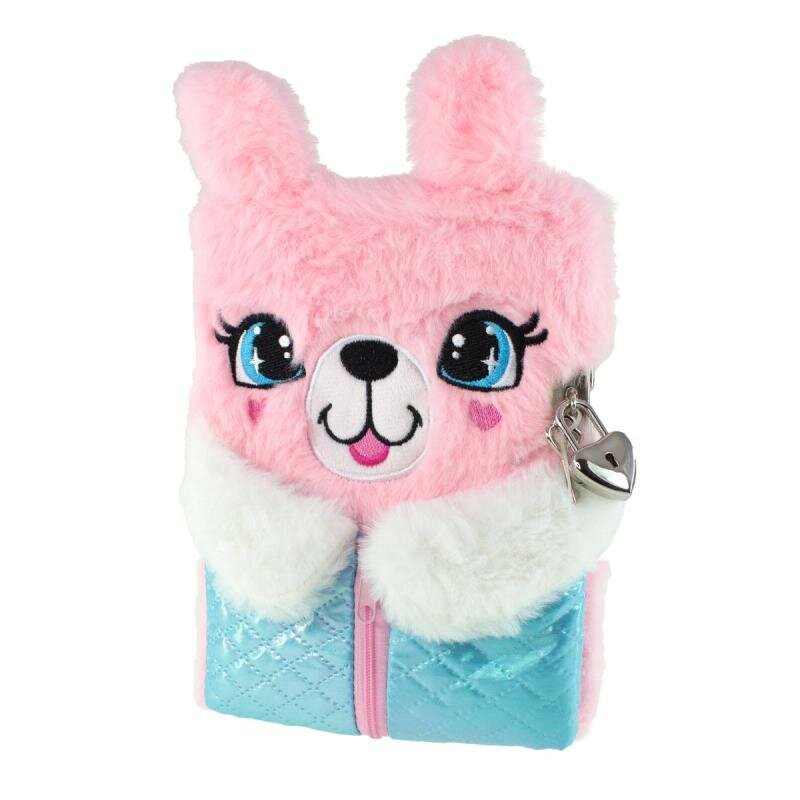 Dagbok Plush Nalle med Jacka - och hänglås