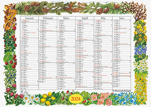 Kalender 2024 Stora Årstid FSC