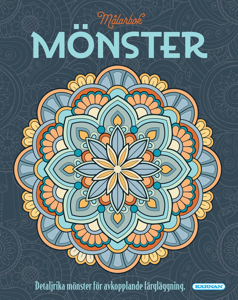 Målarbok : mönster