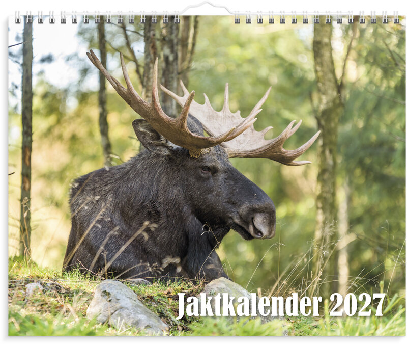 Väggkalender 2027 Jaktkalender