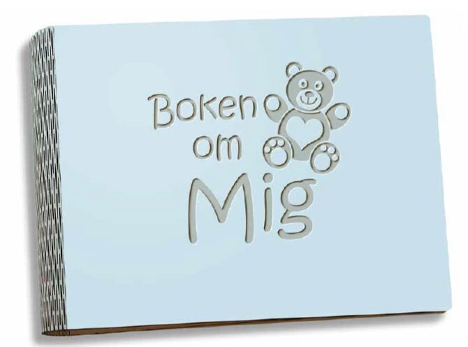 Boken om mig - Blå Liggande 