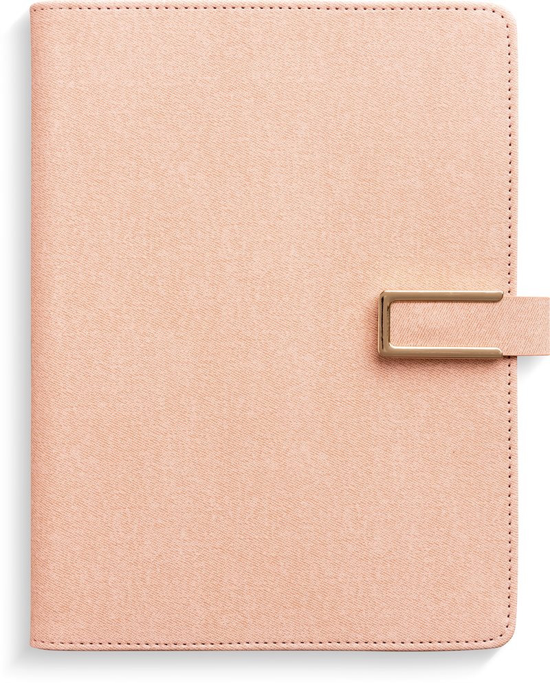 Kalender 2024 Weekly A5 rosa konstläder Melfi