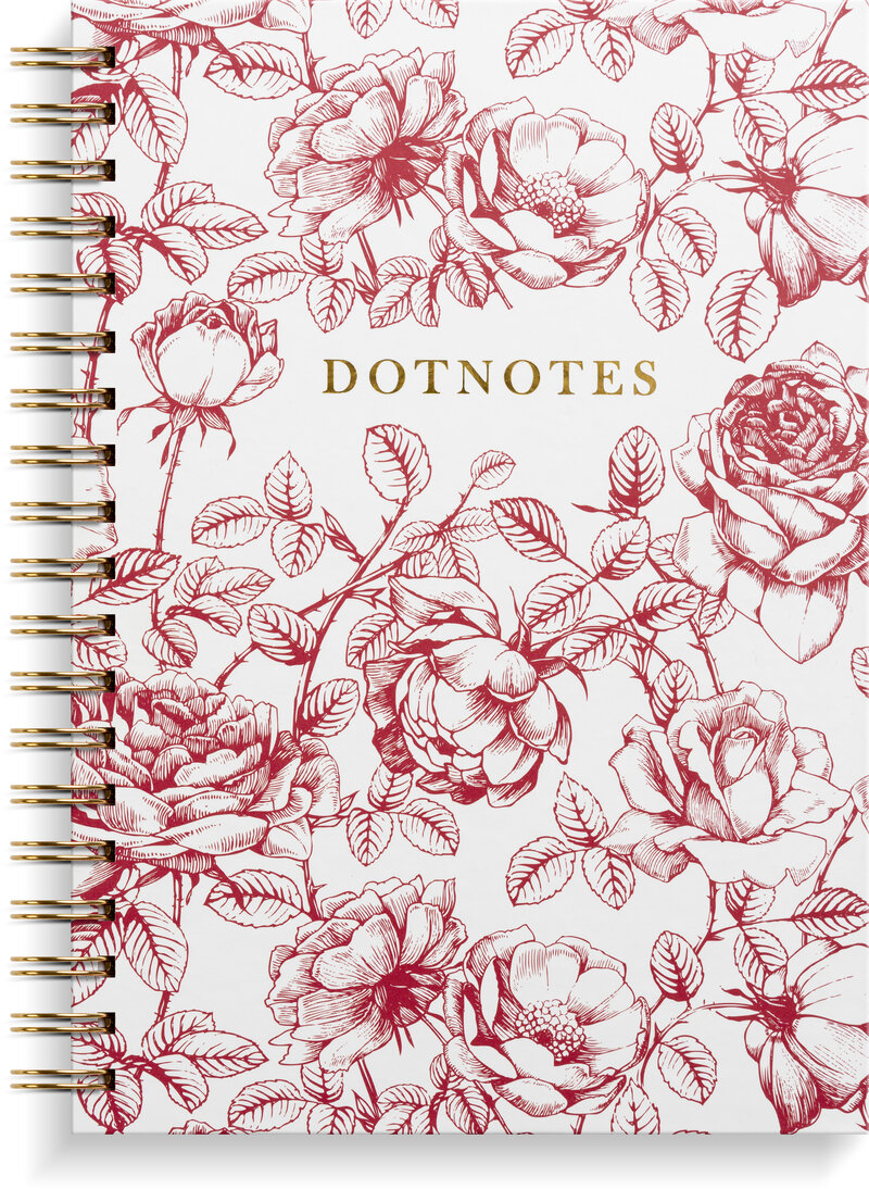 DotNotes B5 Blommor