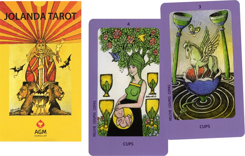 Jolanda Tarot (78 Cards & Instruction Booklet)