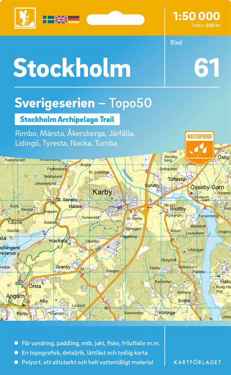 61 Stockholm Sverigeserien Topo50