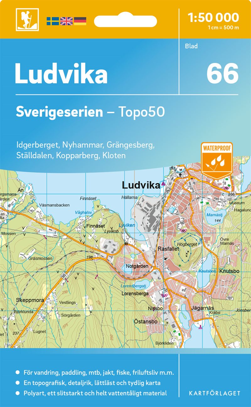 66 Ludvika Sverigeserien Topo50