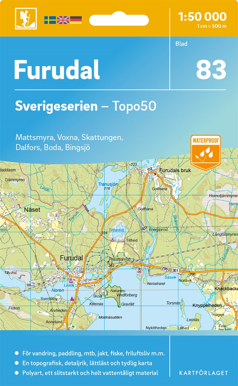 83 Furudal Sverigeserien Topo50