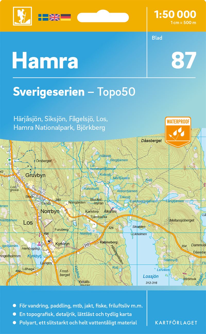 87 Hamra Sverigeserien Topo50