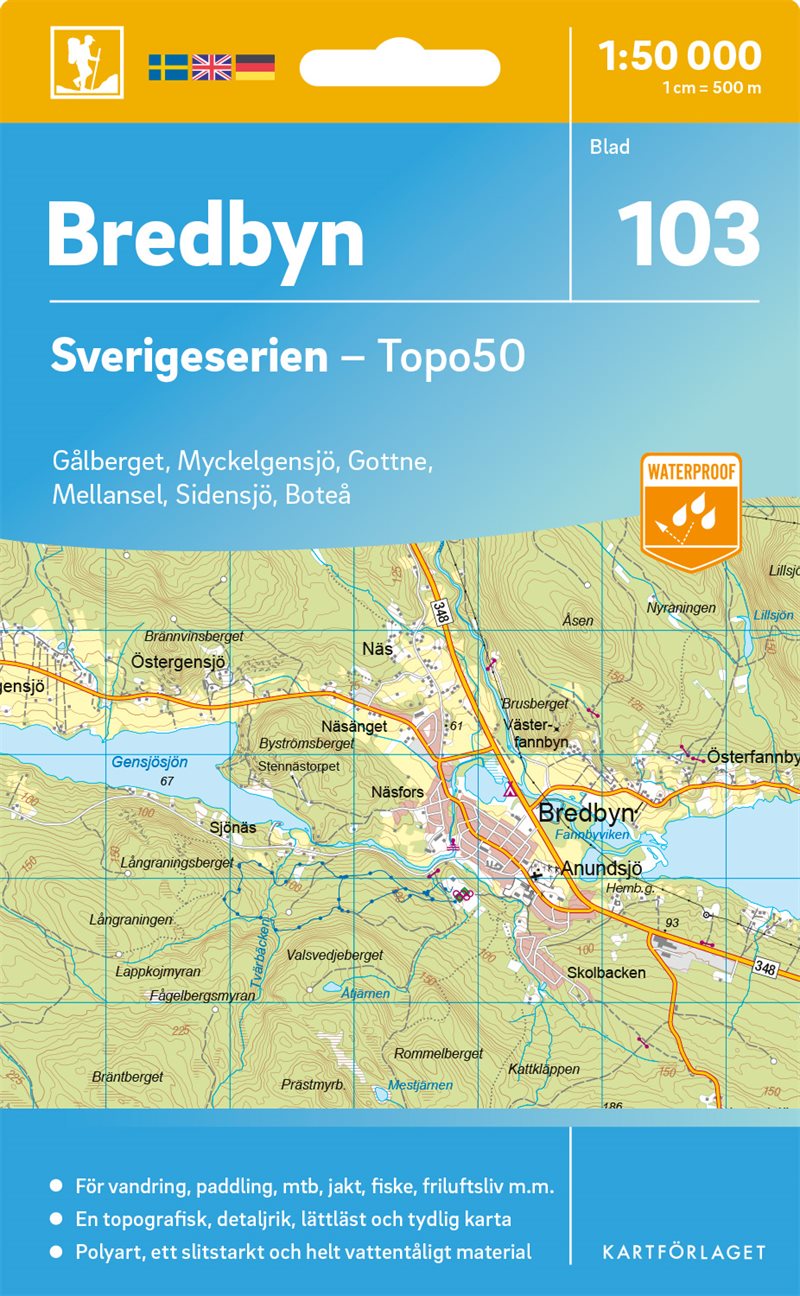 103 Bredbyn Sverigeserien Topo50