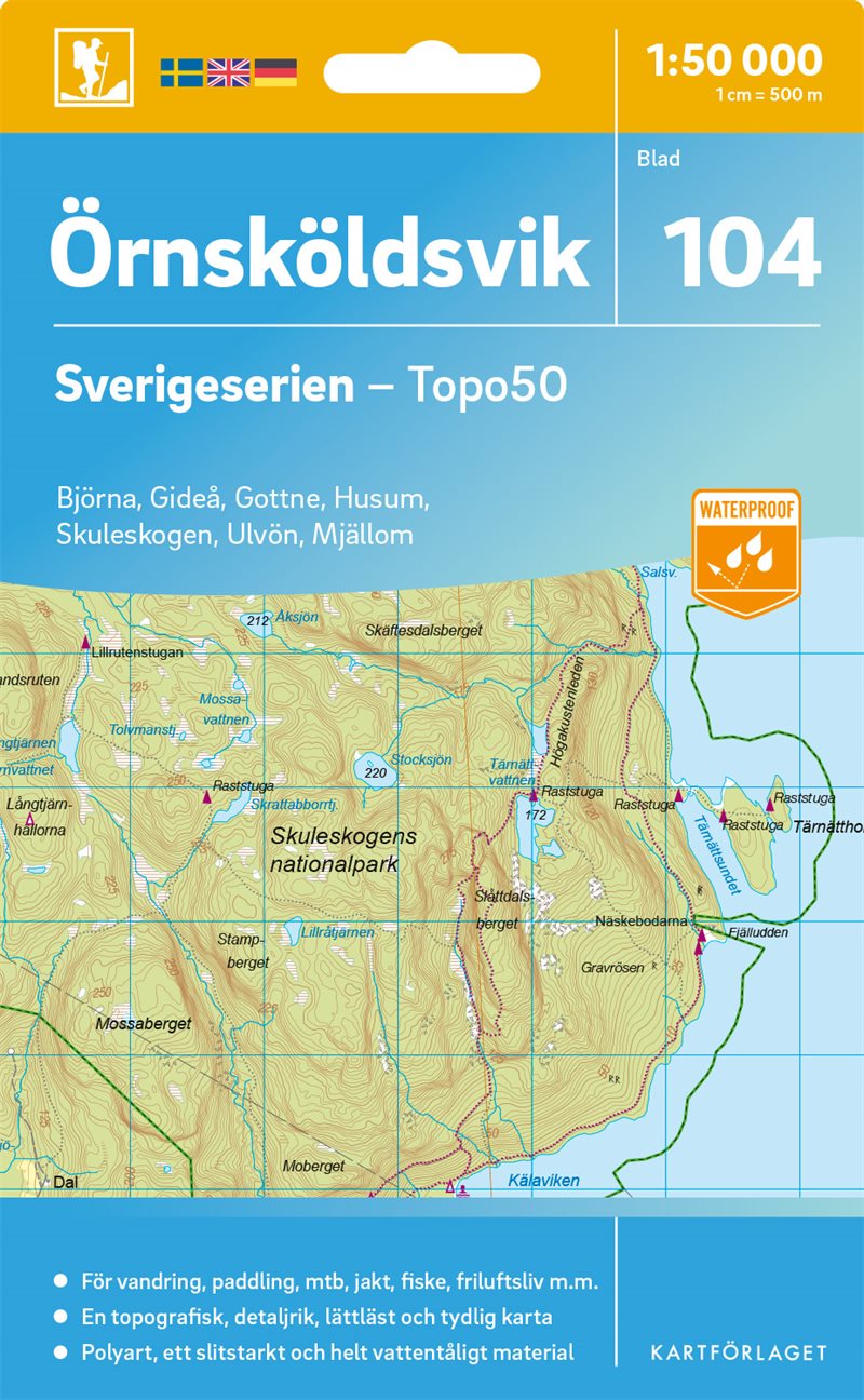 104 Örnsköldsvik Sverigeserien Topo50