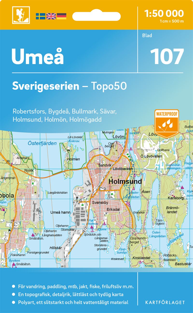 107 Umeå Sverigeserien Topo50