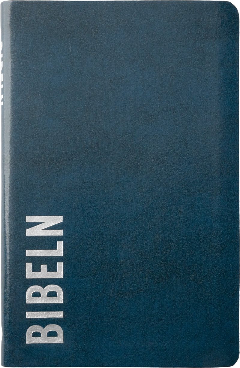 Bibel 2026 Slimline - Bonded leather Blå