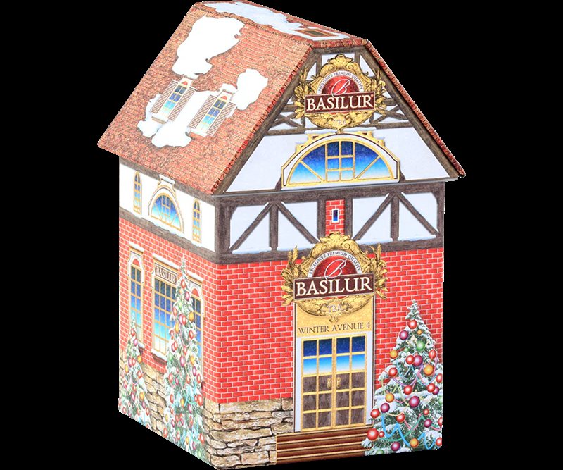 Te i Metallburk  TEA HOUSE CHRISTMAS