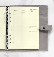 Filofax - A5 Refill 2027 Vecka/Uppslag Vertikal