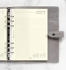 Filofax - A5 Refill 2027 Dag/Sida