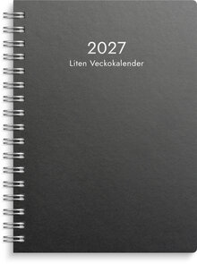 Liten Veckokalender 2027 refill