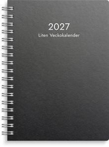 Liten Veckokalender 2027 refill