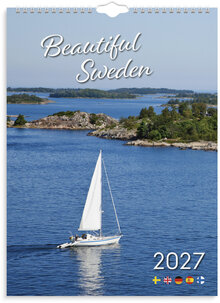 Väggkalender 2027 Beautiful Sweden