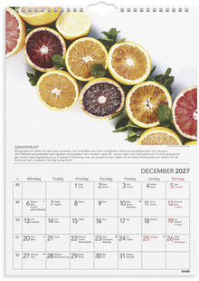 Väggkalender 2027 Gröna tips