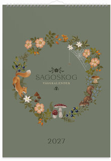 Väggkalender 2027 Sagoskog