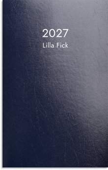 Kalender Lilla Fick 2027 blå kartong