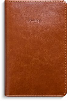 Kalender 2026 Prestige cognac konstläder