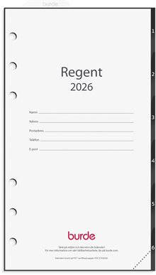 Kalender 2026 Regent grundsats