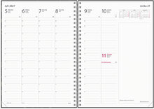 Kalender 2027 Business A5 Textile svart