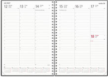 Kalender 2027 Weekly A5 beige konstläder