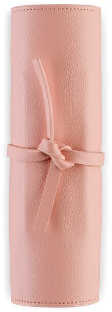 Pennfodral knytband rosa