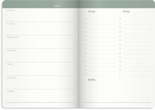 Week Planner undated blue