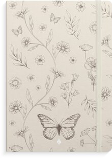 Notebook Deluxe A5 Butterfly