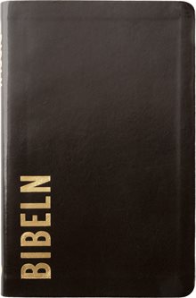 Bibel 2026 Slimline - Bonded leather Svart